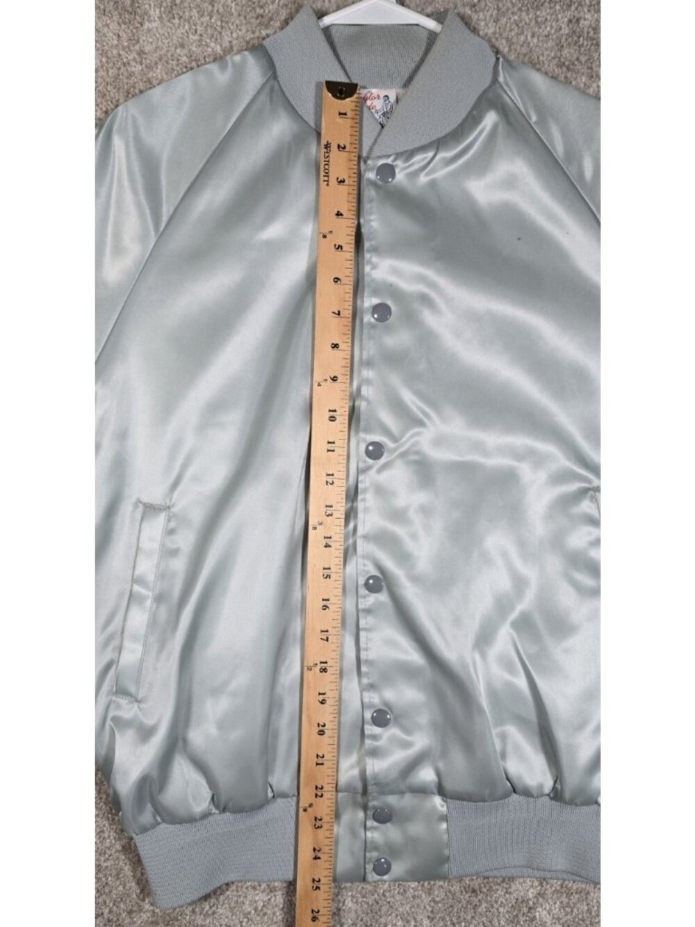 Randy Travis Vtg Back to Country Satin Snap Tour Jacket USA Taylor Made Men's M - Picture 8 of 16